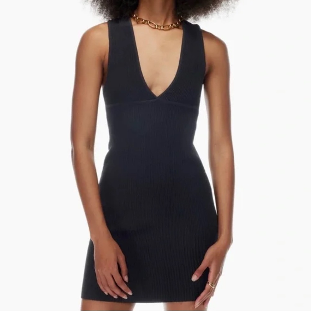 Babaton Sculpt Deep V Dress